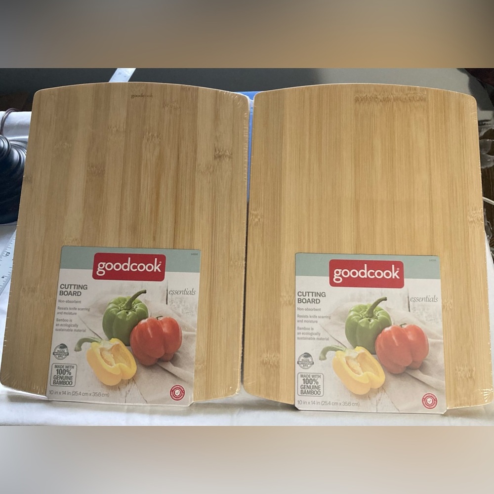 Bamboo Cutting Board Set - Natural Wood